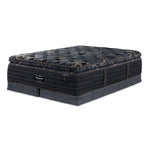 Beautyrest World Class Empress Luxury Firm Queen Mattress and Low Profile Split Boxspring Set