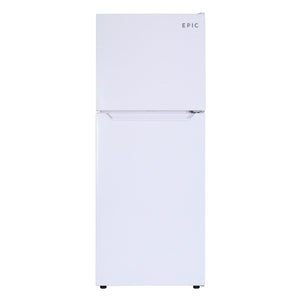 Epic Réfrigérateur avec congélateur en haut 12,0 pi³ de 24po sans givre blanc – EFF123W