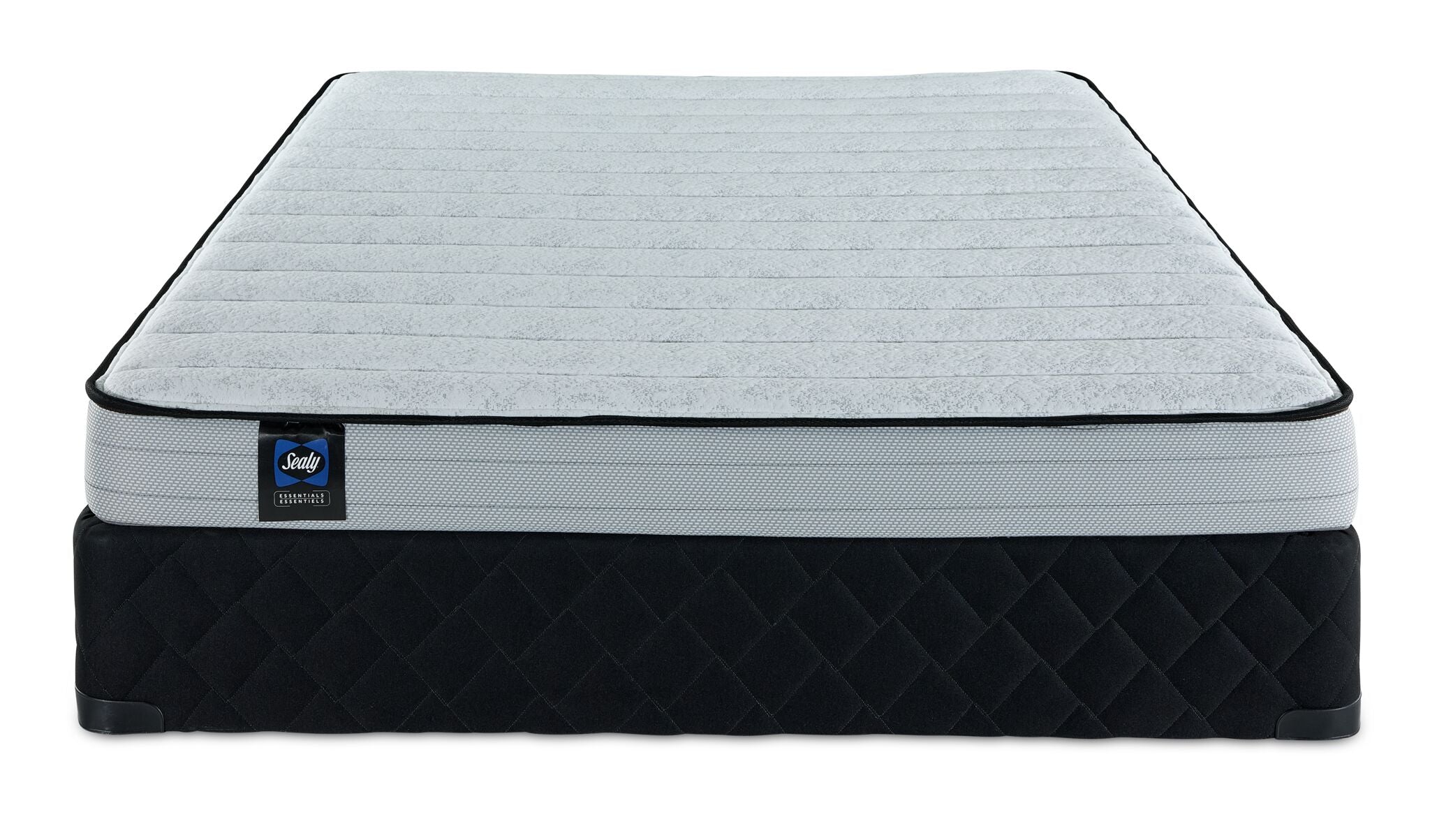 Sealy® Essentials Evan II Medium Queen Mattress and Boxspring
