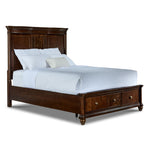 Florence 3 - Piece Queen Storage Bed - Brown