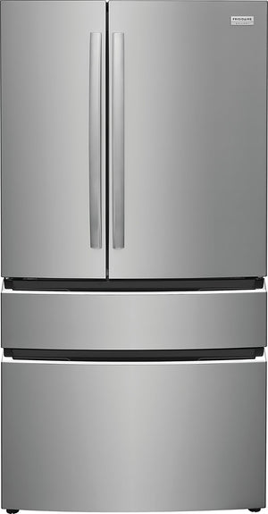 Frigidaire Gallery Réfrigérateur 22 pi³ de 36 po avec porte à 2 battants à profondeur de comptoir acier inoxydable Smudge-ProofMC - GRMG2272CF