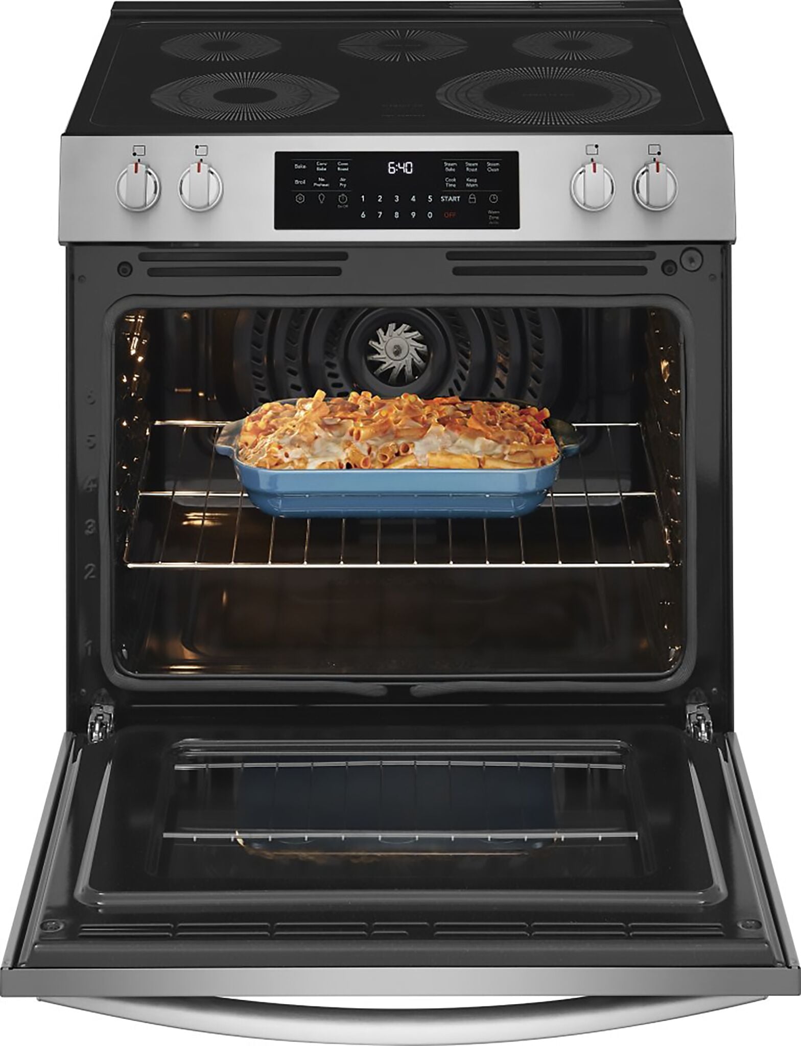 Frigidaire Gallery Stainless Steel Freestanding Electric Range with Total Convection (5.3 Cu. Ft.) - GCFE305CBF