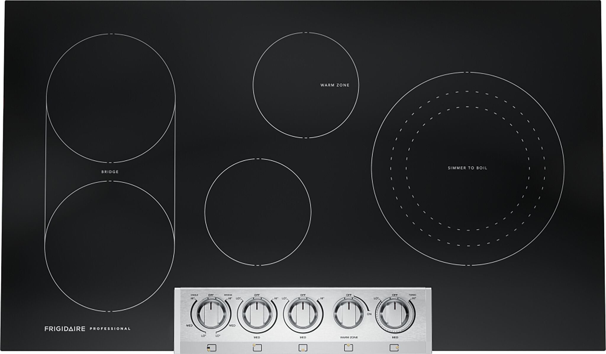 Frigidaire Professional Stainless Steel 36" Electric Cooktop - PCCE3680AF
