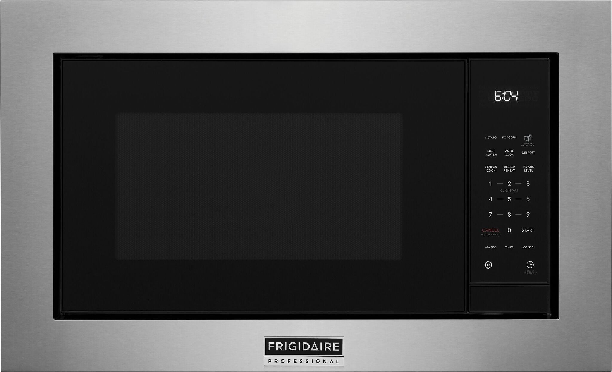 Frigidaire Professional Stainless Steel Built-In Microwave (2.2 Cu. Ft.) with Trim Kit- PMBS3080BF/ PMTK3080AF