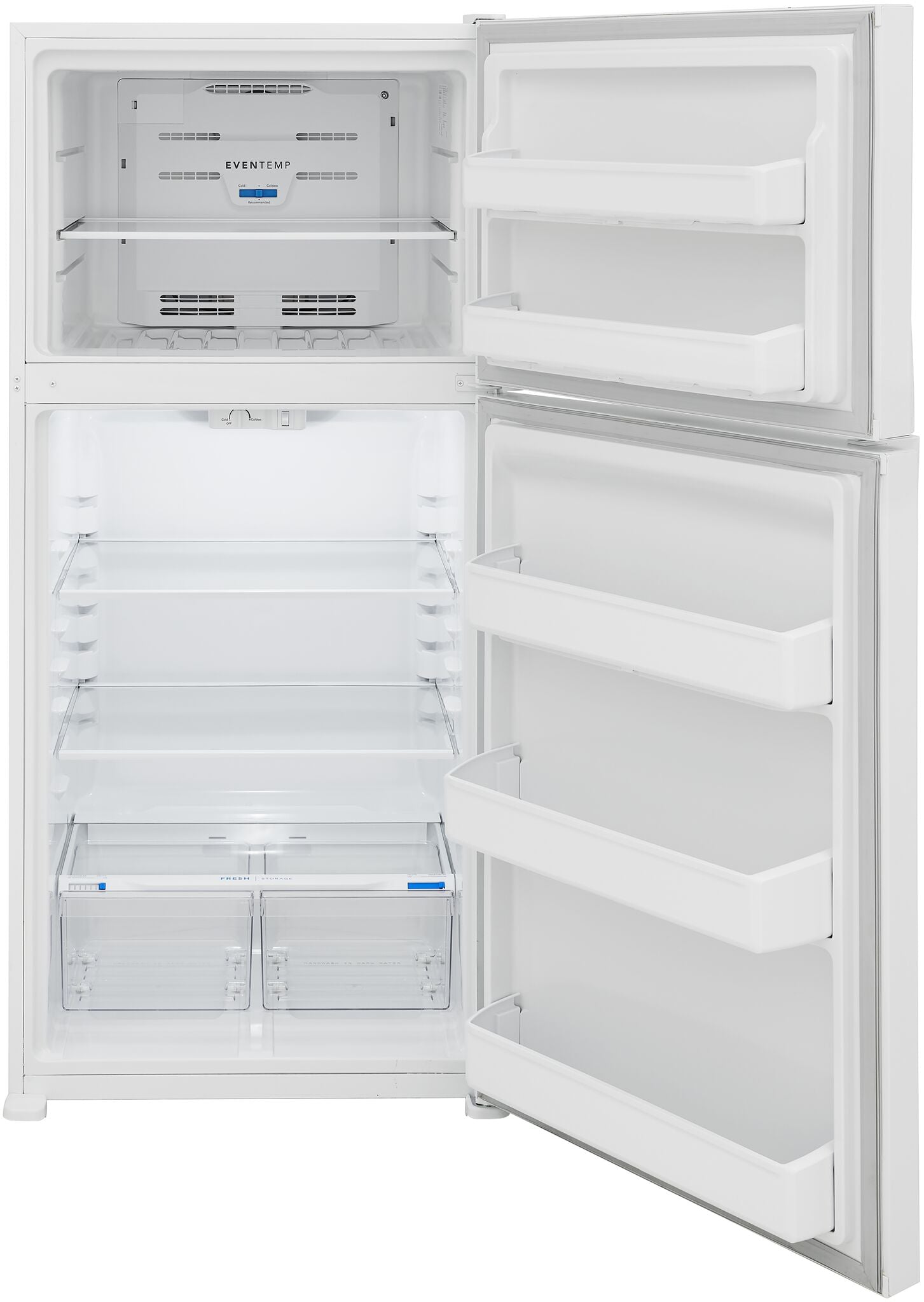 Frigidaire 30" 20 Cu. Ft. White Top-Freezer Refrigerator - FFHT2022AW