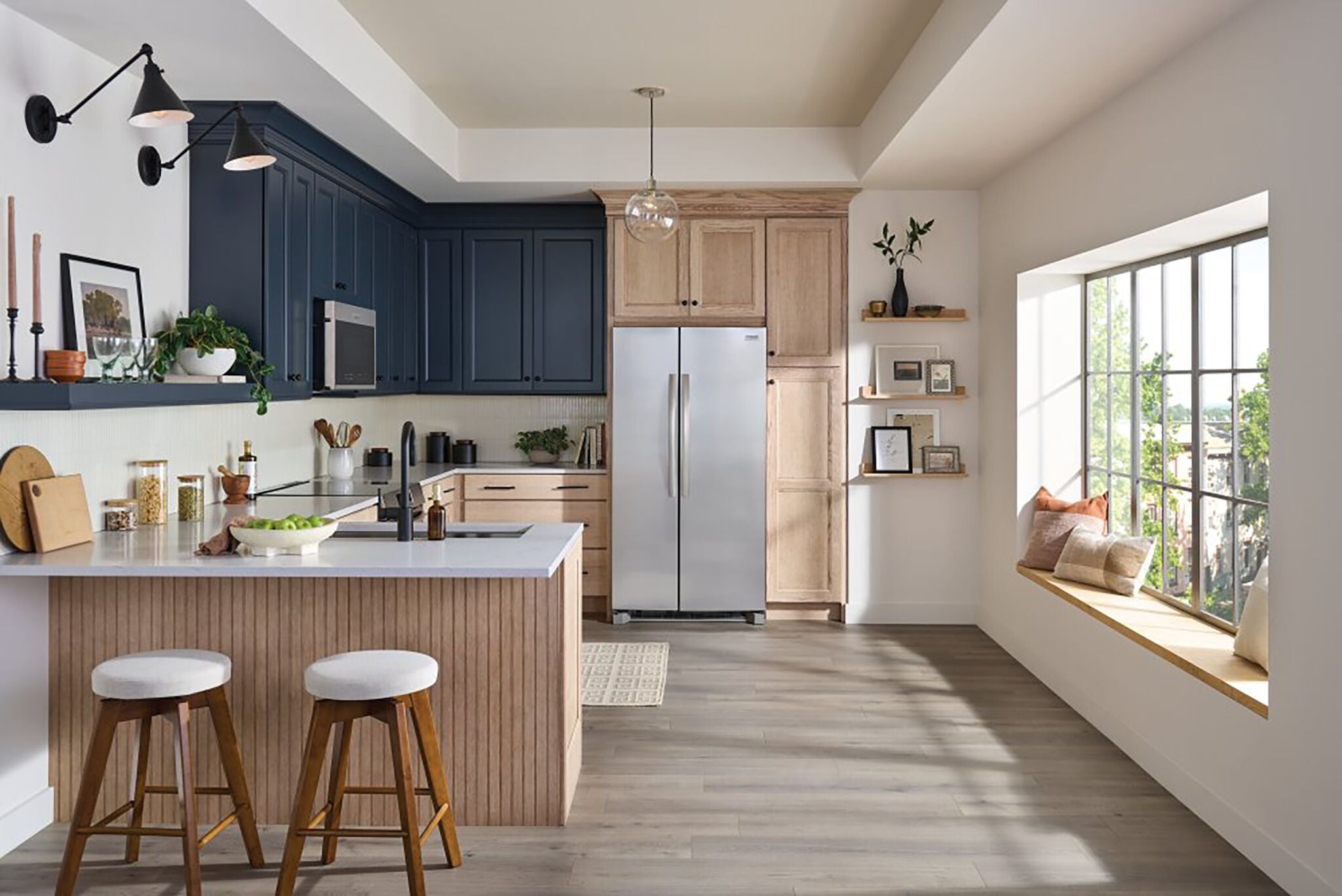 Frigidaire Gallery 36.25" 26 Cu. Ft. Smudge-Proof® Stainless Steel Side-by-Side Refrigerator - GRSN2620AF