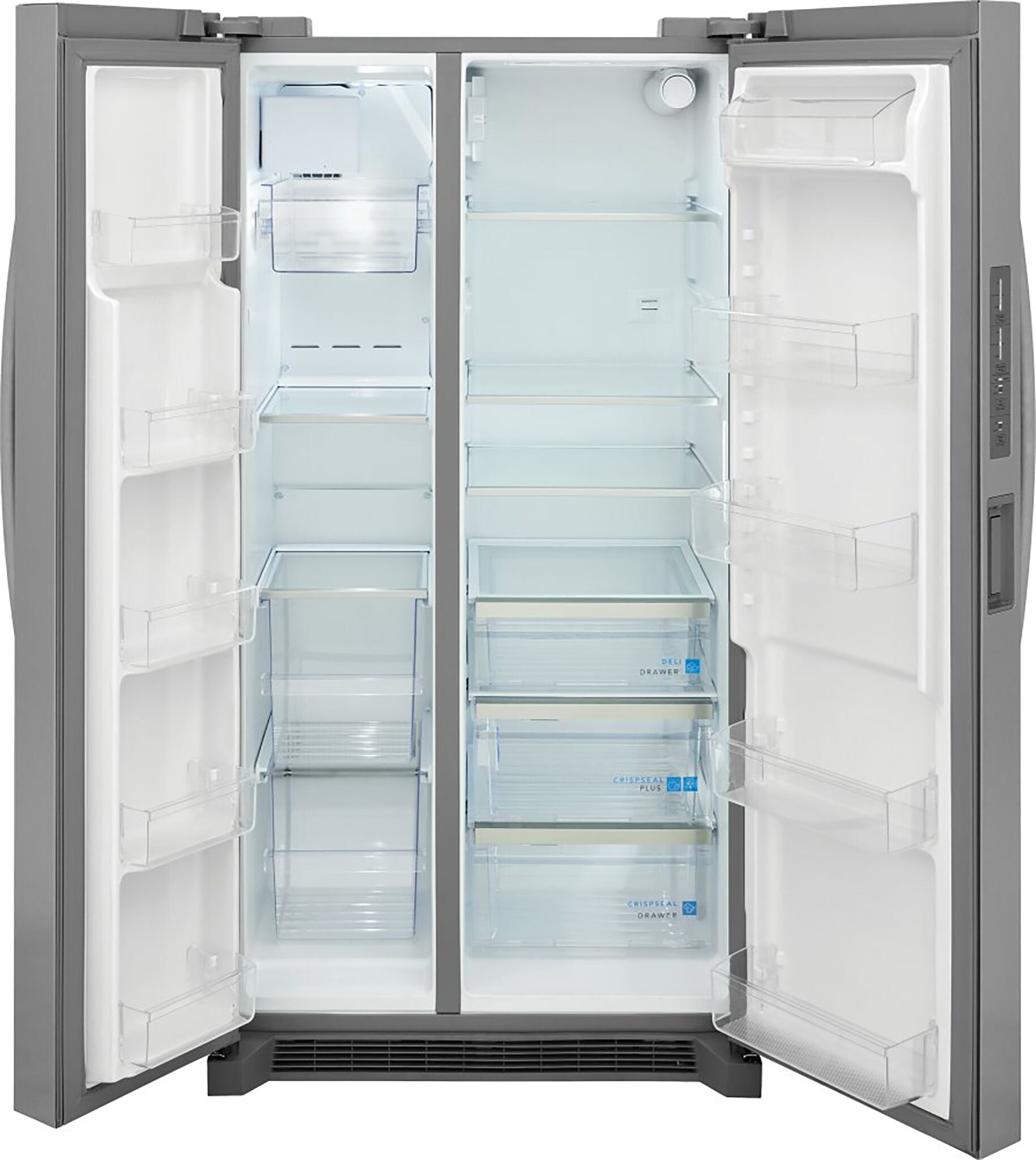 Frigidaire Gallery 36.25" 26 Cu. Ft. Smudge-Proof® Stainless Steel Side-by-Side Refrigerator - GRSN2620AF