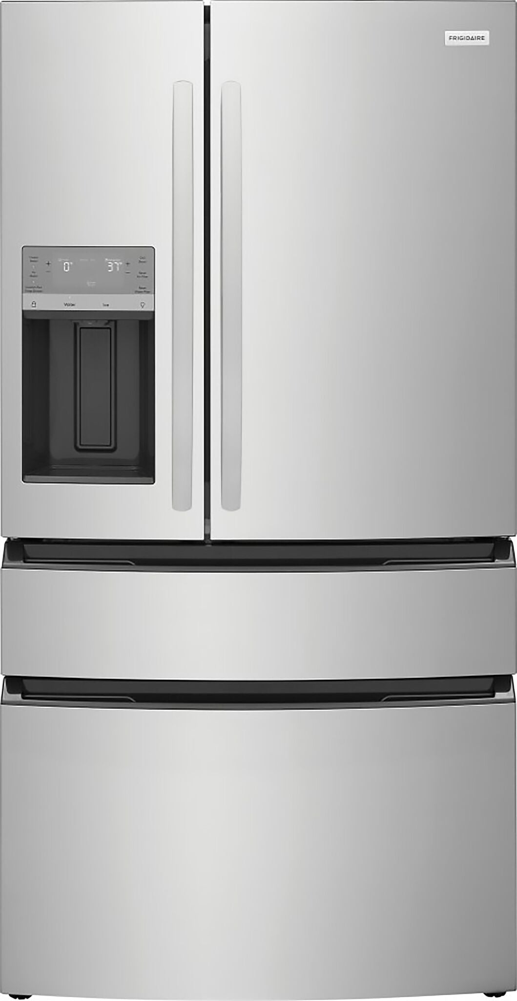 Frigidaire 36" 26 Cu. Ft. Smudge Proof Stainless Steel 4-Door French Door Refrigerator - FRMS2733AV