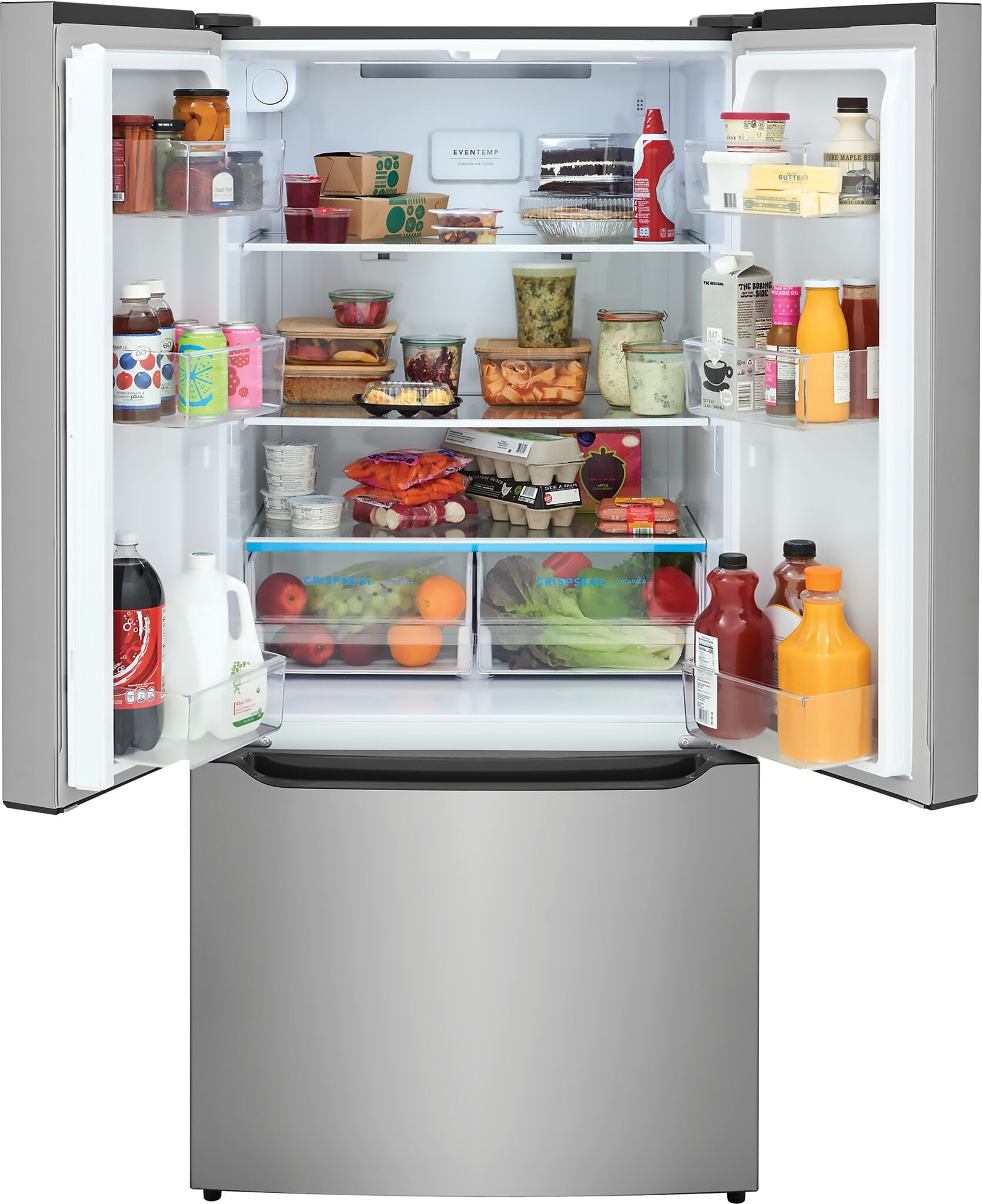 Frigidaire 33" 20 Cu. Ft. Stainless Steel Counter-Depth French Door Refrigerator - FRFG2033AV