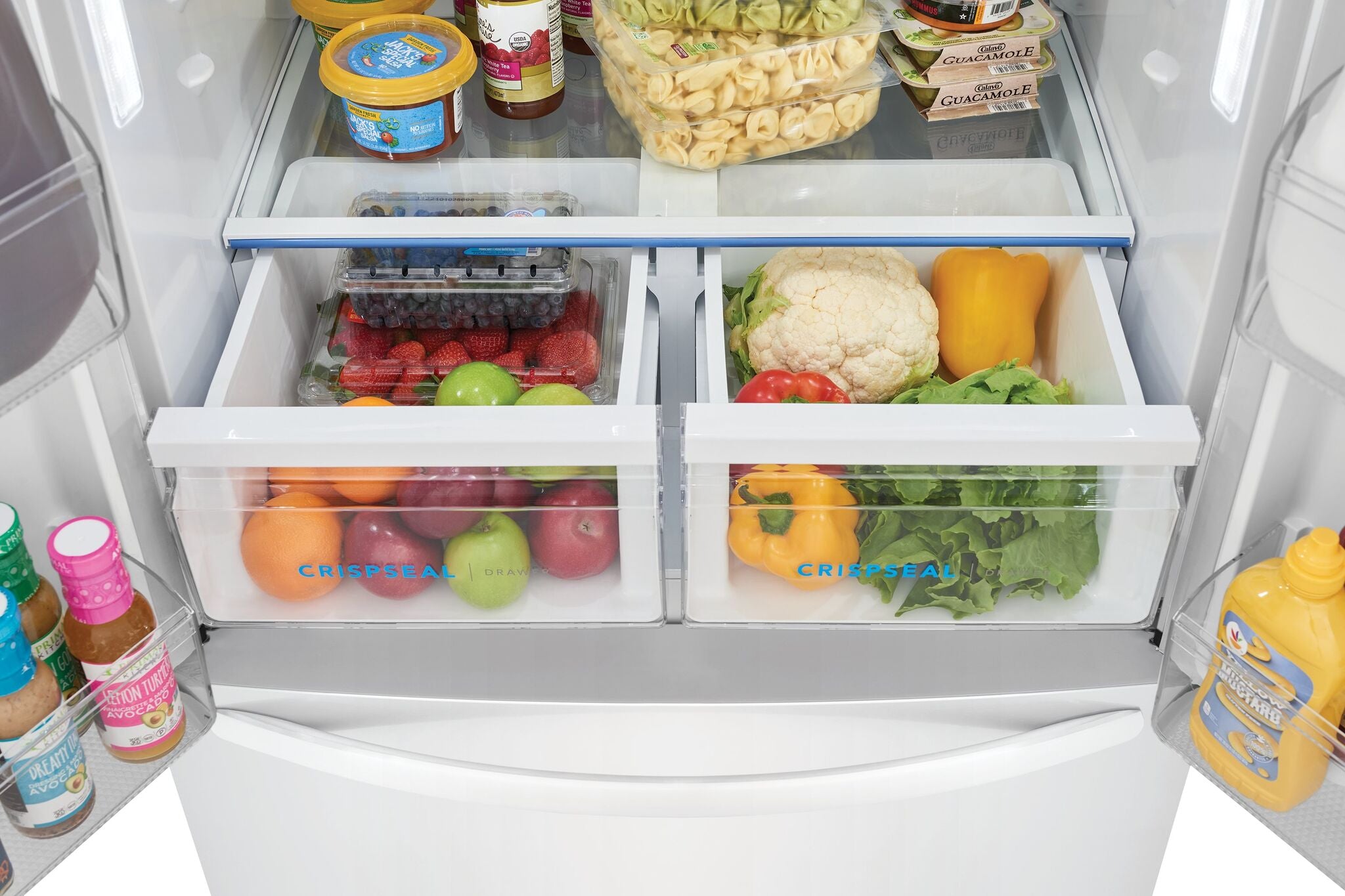 Frigidaire 31.3" (17.6 Cu. Ft.) White Counter-Depth French Door Refrigerator - FRFG1723AW