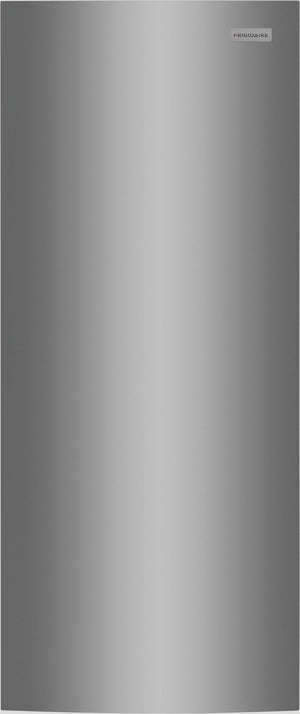 Frigidaire Congélateur vertical convertible en réfrigérateur 13 pi³ de 27,75 po prêt pour le garage aspect acier inoxydable FFUE1326AV