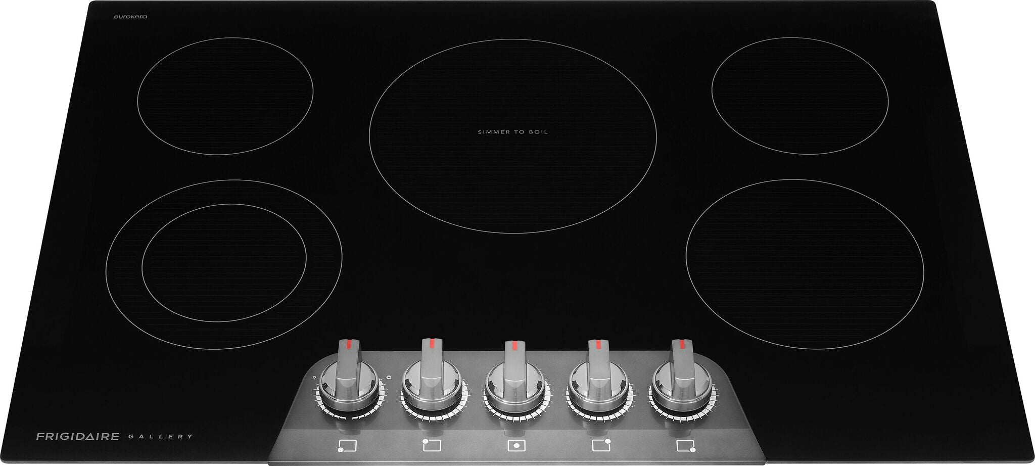Frigidaire Gallery Black Stainless Steel 30" Electric Cooktop - GCCE3070BD