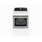 GE White Gas Dryer with SaniFresh Cycle (7.4 cu.ft.) - GTD68GBMRWS