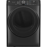 GE Carbon Graphite Smart Steam Front Load Electric Dryer with Sanitize Cycle ( 7.8 cu. ft.) - GFD65ESMVDS
