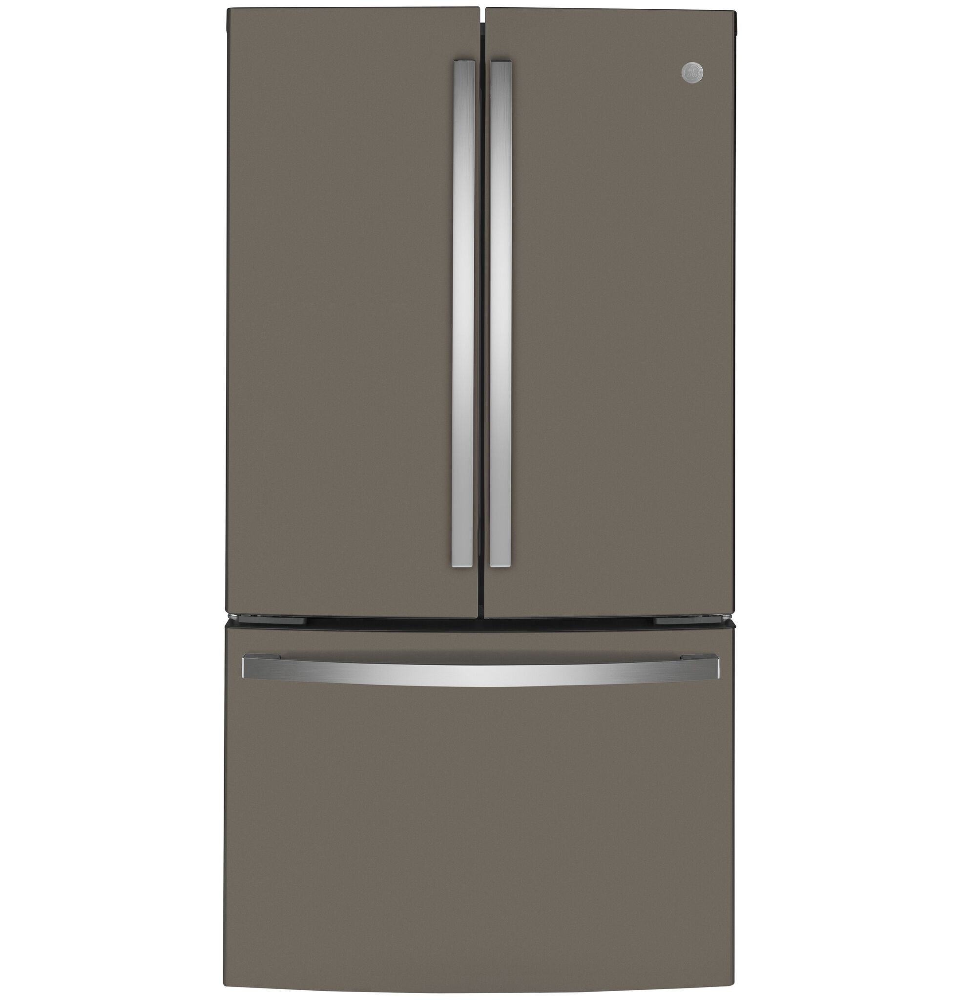 GE Slate Counter-Depth French-Door Refrigerator ( 23.1 Cu.Ft. ) - GWE23GMNES