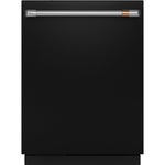Café Matte Black CustomFit Dishwasher with Dual Convection Ultra Dry - CDT858P3VD1