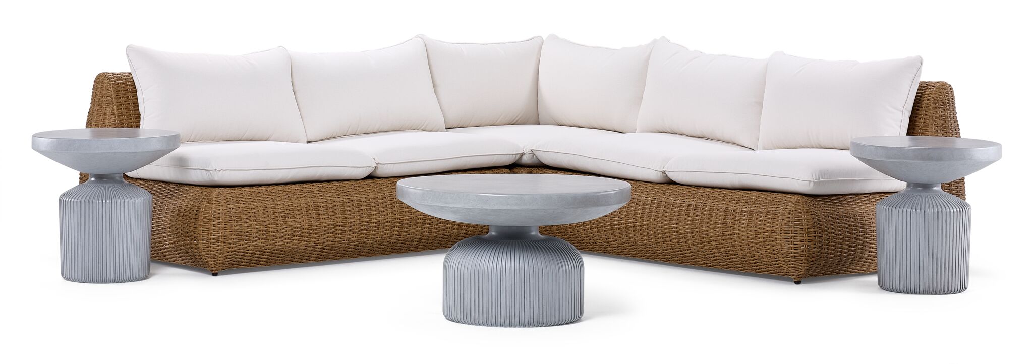 Gelato 3 - Piece Outdoor Sectional - Beige