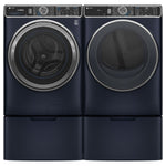 GE Profile Blue Sapphire Smart Steam Front Load Washer (6.1 Cu.Ft.) & Electric Dryer (7.8 Cu.Ft.) - PFW870SPVRS/PFD87ESPVRS