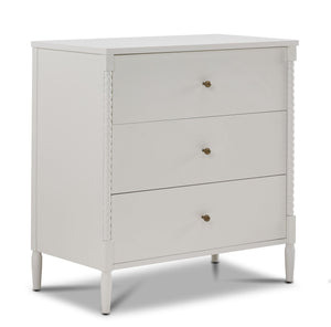 Delta Children Grace Bureau 3 tiroirs – blanc Bianca