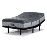 Beautyrest World Class Grandeur 2.0 Plush Queen Mattress and L2 Motion Pro Adjustable Base