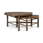 Hadleigh 37" Nesting Coffee -Table Honey Brown Finish