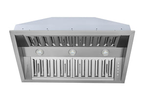 Hauslane Module de hotte 40 po 800 PCM encastrable acier inoxydable IN-R300SS-40