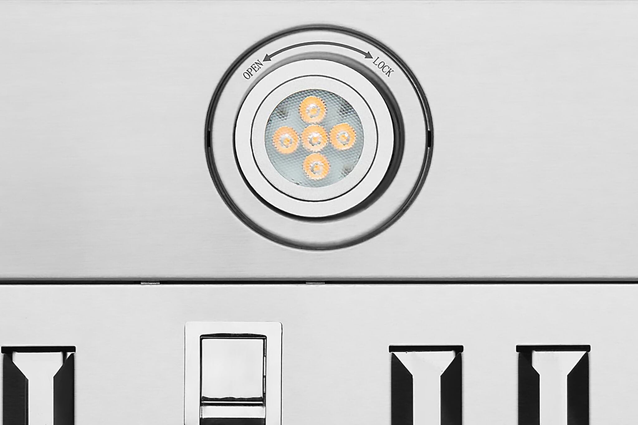 Hauslane Stainless Steel 30" 860 CFM Chimney Range Hood - WM-530SS-30P