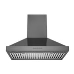 Hauslane Black Stainless Steel 30" 860 CFM Chimney Range Hood - WM-590BSS-30