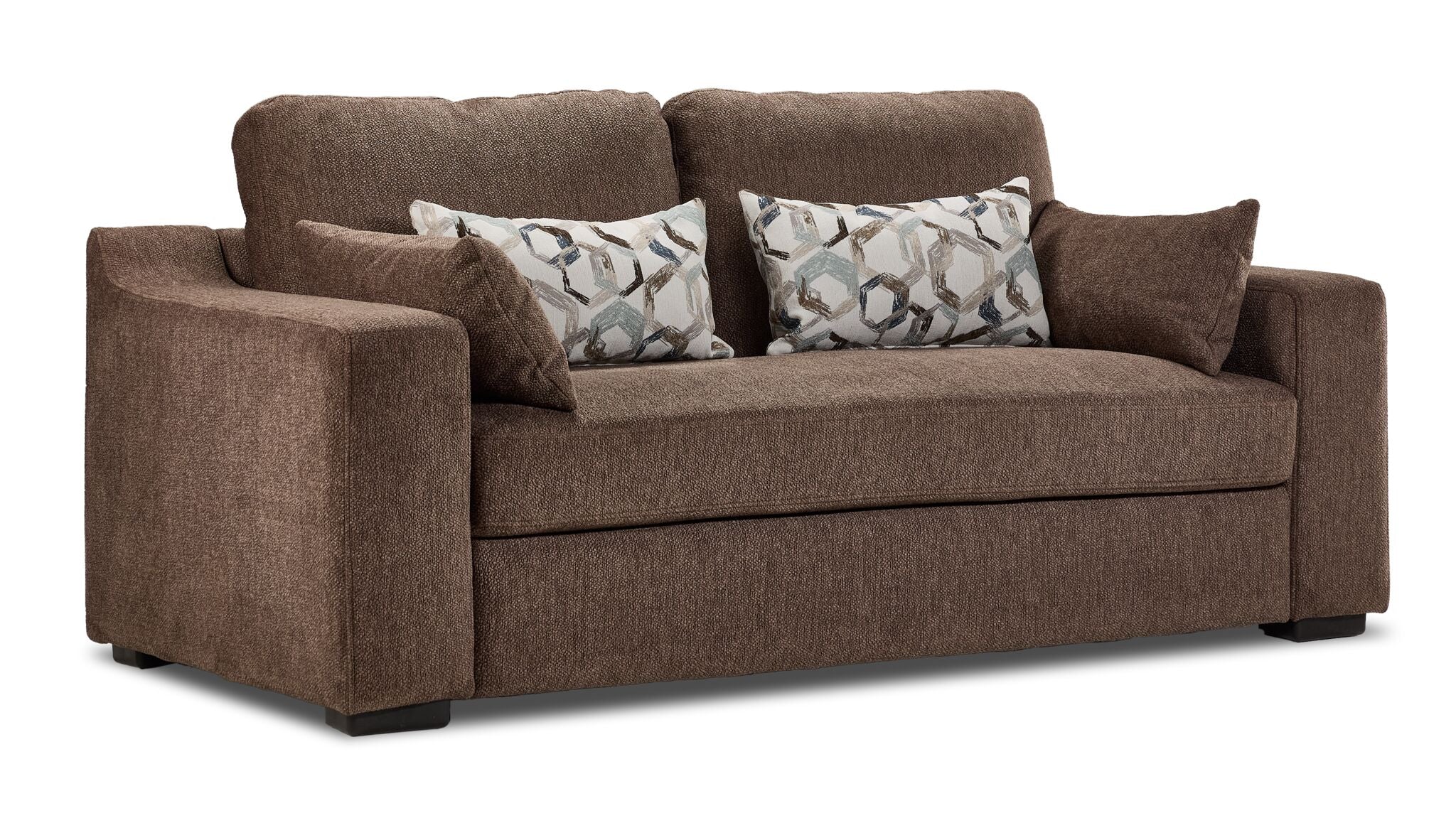 Hudson Loveseat - Brown