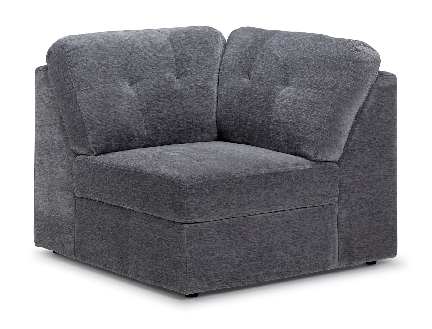 Jayce 5-Piece Modular Sectional with Ottoman - Grey