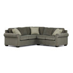 Jayden 2-Piece Sectional with Right-Facing Loveseat - Patina Dark Grey