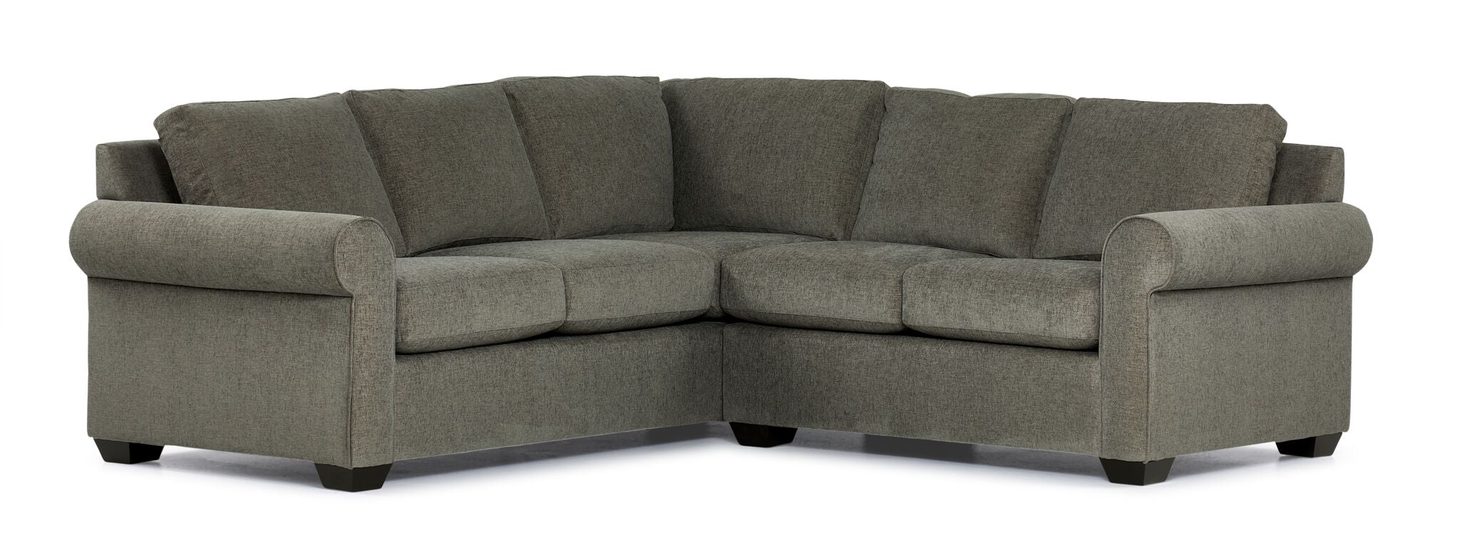 Jayden 2-Piece Sectional with Right-Facing Loveseat - Patina Dark Grey