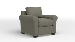 Jayden Fauteuil - brun lin