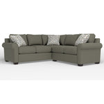 Jayden 2-Piece Sectional with Right-Facing Loveseat - Flax Brown