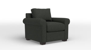 Jayden Fauteuil - gris foncé bondi