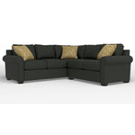Jayden 2-Piece Sectional with Right-Facing Loveseat - Bondi Dark Grey