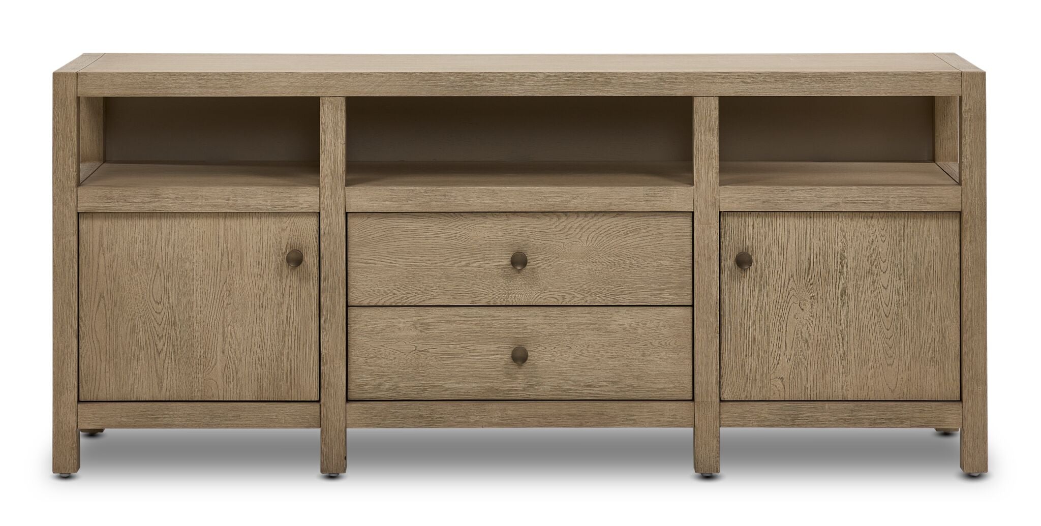 Joliette 3-Piece Entertainment Wall Unit - Light Tan