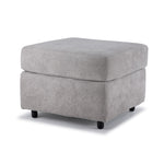 Jupiter Ottoman - Ash Grey