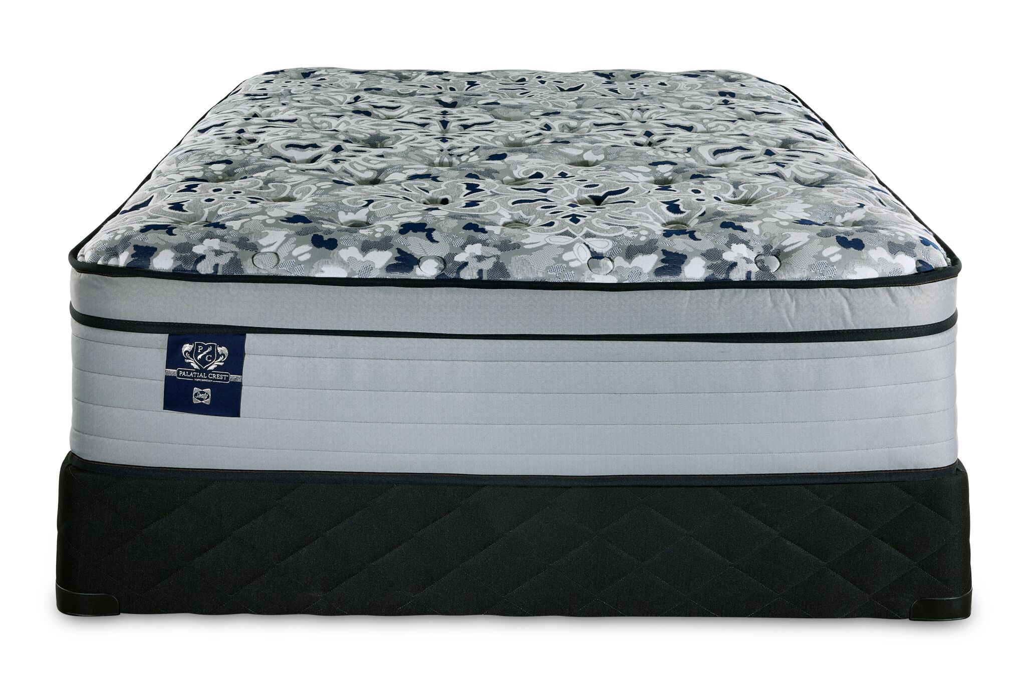 Sealy Posturepedic® Palatial Crest® Tenley II Medium Eurotop TwinXL Mattress and Boxspring Set