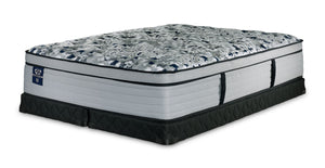 Sealy Posturepedic® Palatial Crest® Tenley II moyen à plateau euro Ens. Matelas très grand et demi-sommiers à profil bas