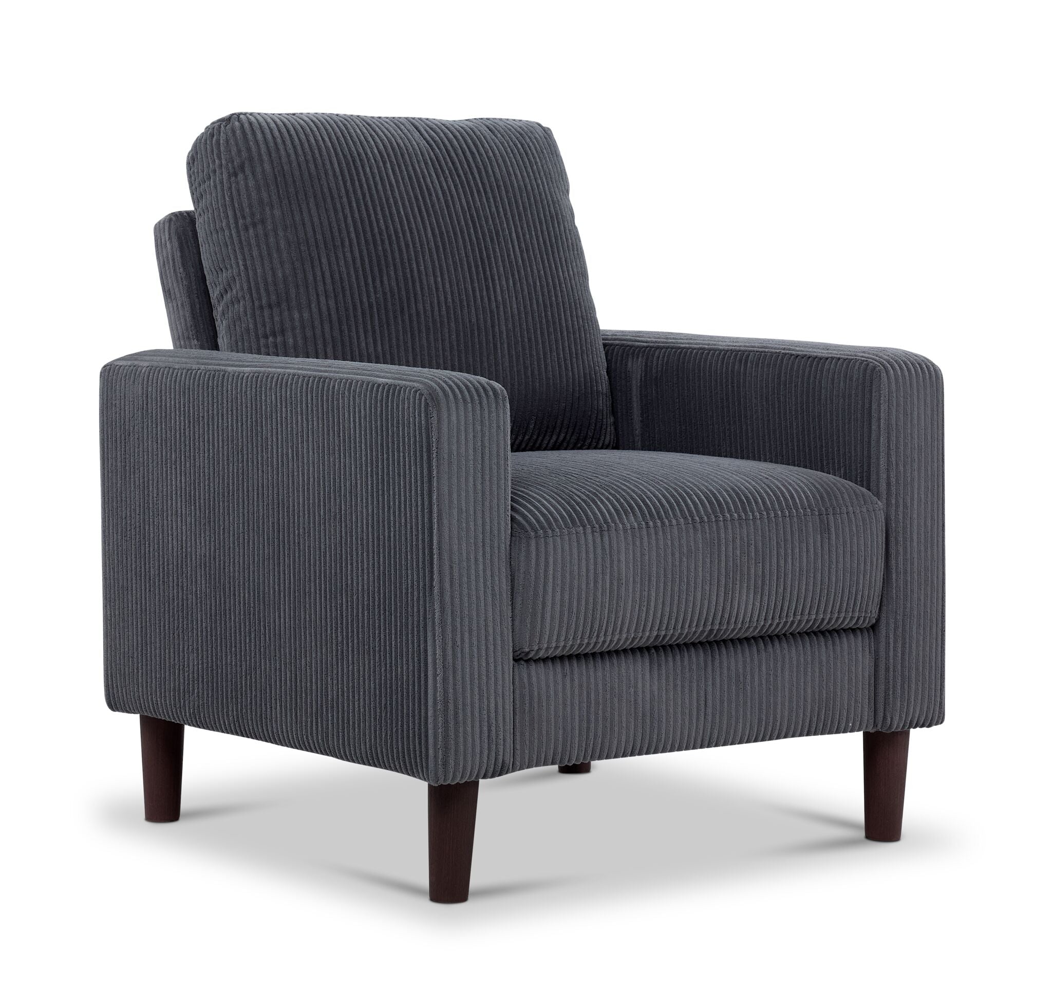 Karlstad Sofa and Chair Set - Grey
