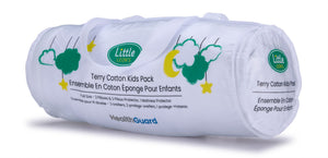 Ens. lit sain 5 mcx pour enfants (lit double) – oreiller, protège-matelas et protège-oreiller