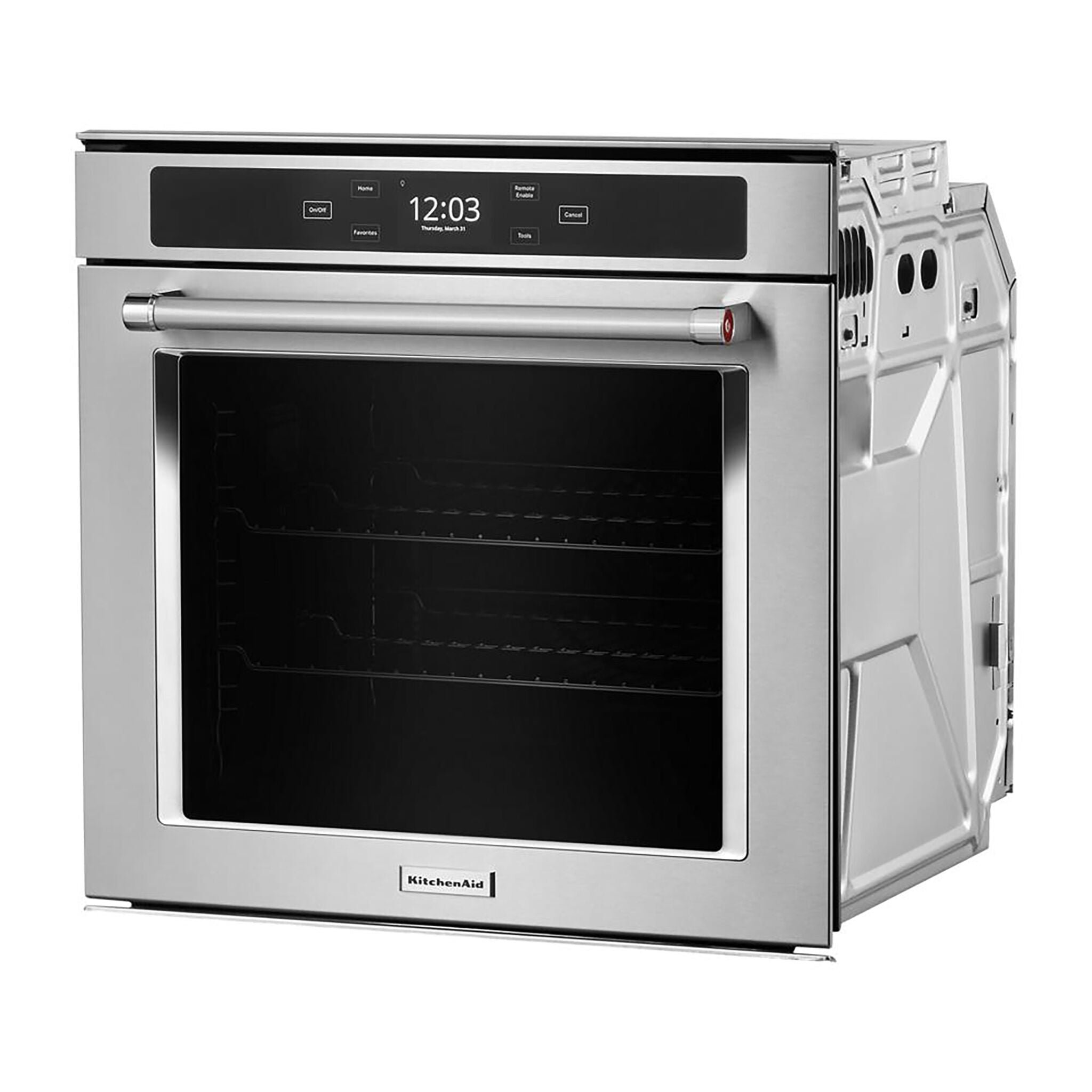 KitchenAid Fingerprint Resistant Stainless Steel 24" Wall Oven (2.9 Cu.Ft.) - YKOSC504PPS