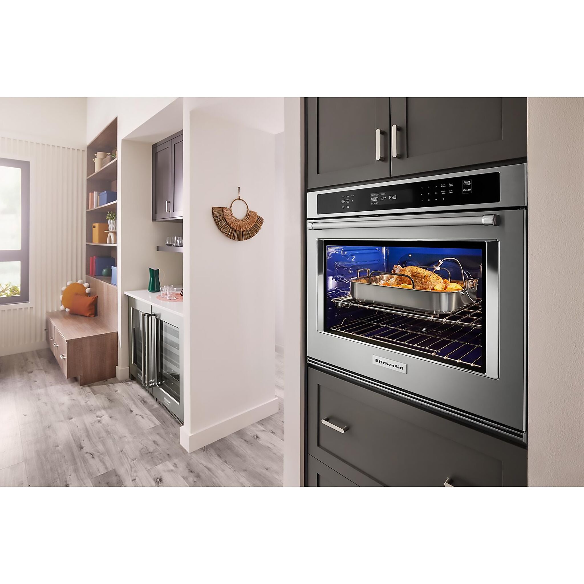 KitchenAid Stainless Steel 27" Wall Oven (4.3 Cu.Ft.) - KOES527PSS