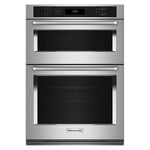 KitchenAid Stainless Steel 30" Wall Oven and Microwave Combination (5.0 Cu. Ft. / 1.4 Cu. Ft.) - KOEC530PSS