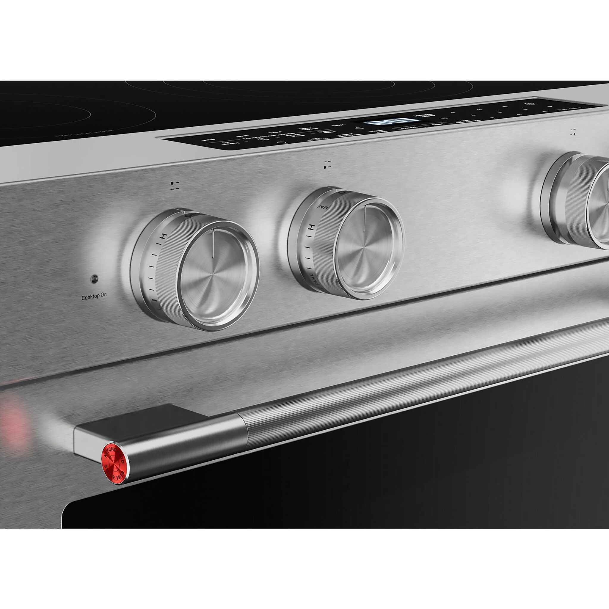 KitchenAid Fingerprint Resistant Stainless Steel Slide-In Electric Convection Range (5.3 cu.ft.) - YKSES530SPS