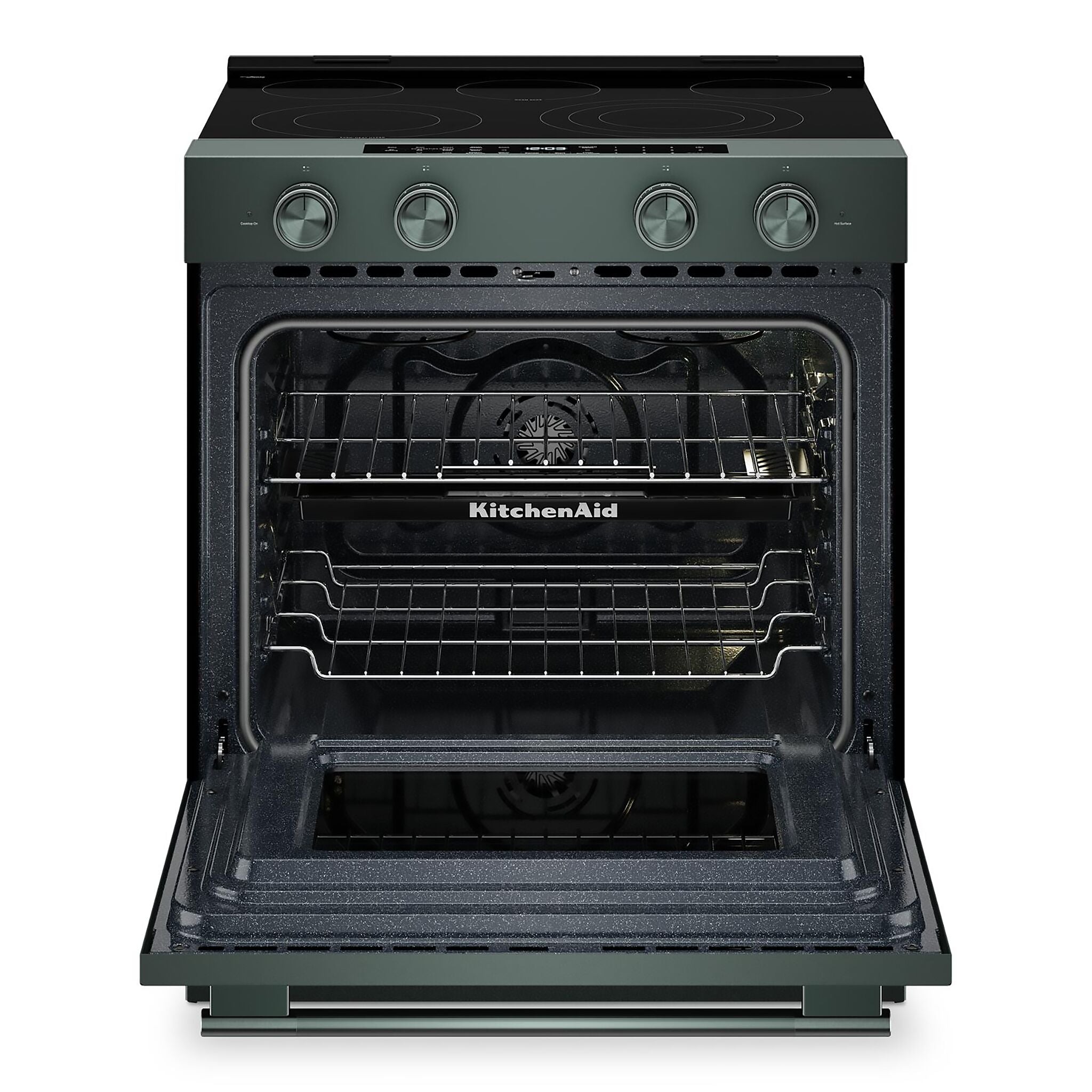 KitchenAid Juniper Slide-In Electric Convection Range (5.3 cu.ct.) - YKSES530SJP