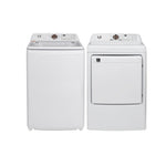 L2 White Top-Load Washer (4.7 Cu.Ft.) and Electric Dryer (7 Cu.Ft.) - LT47A3AWW/LE47A3AWW