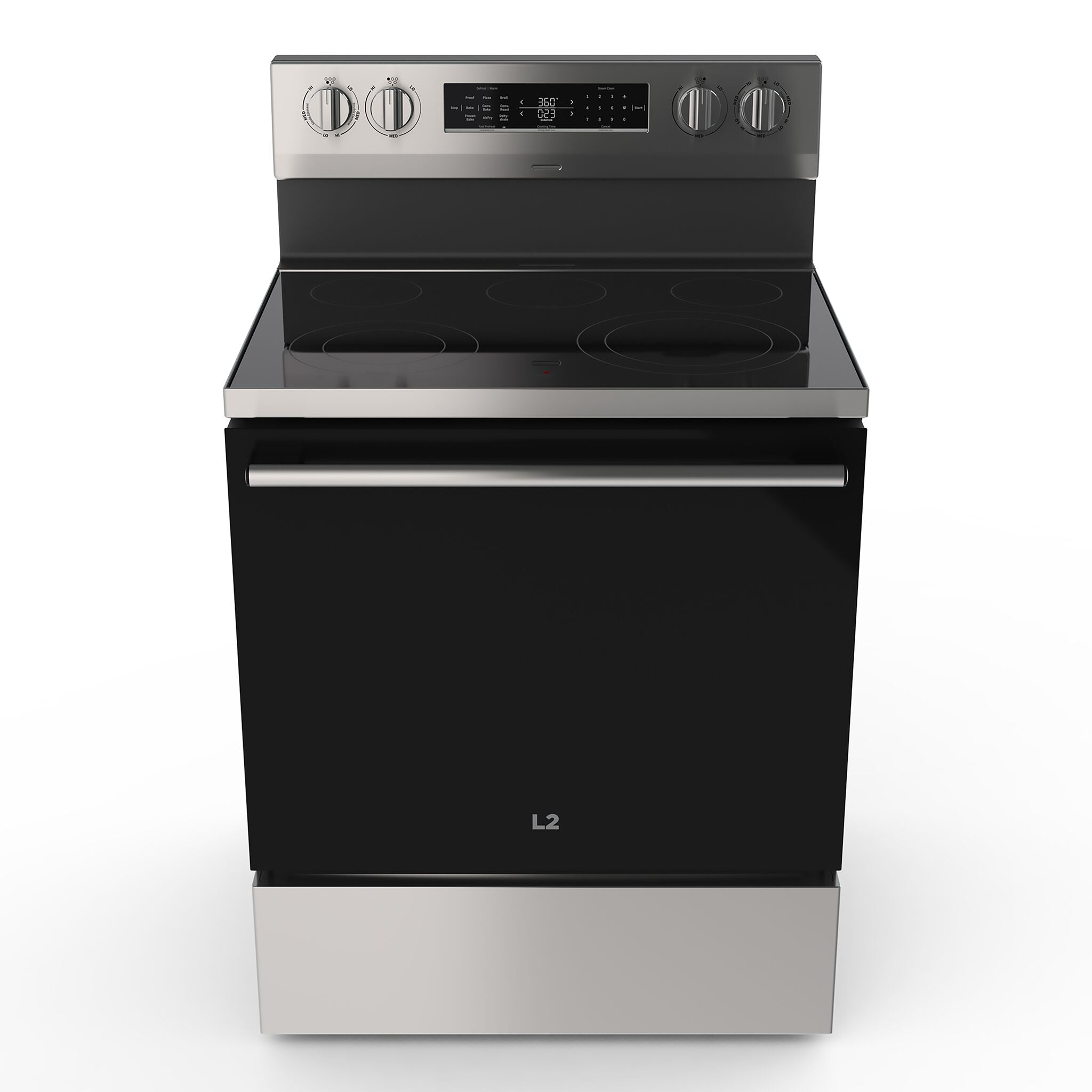 L2 Stainless Steel Free Standing Electric Range with True Convection & Air Fry (5.8 cu. ft.) - LR5800CSS