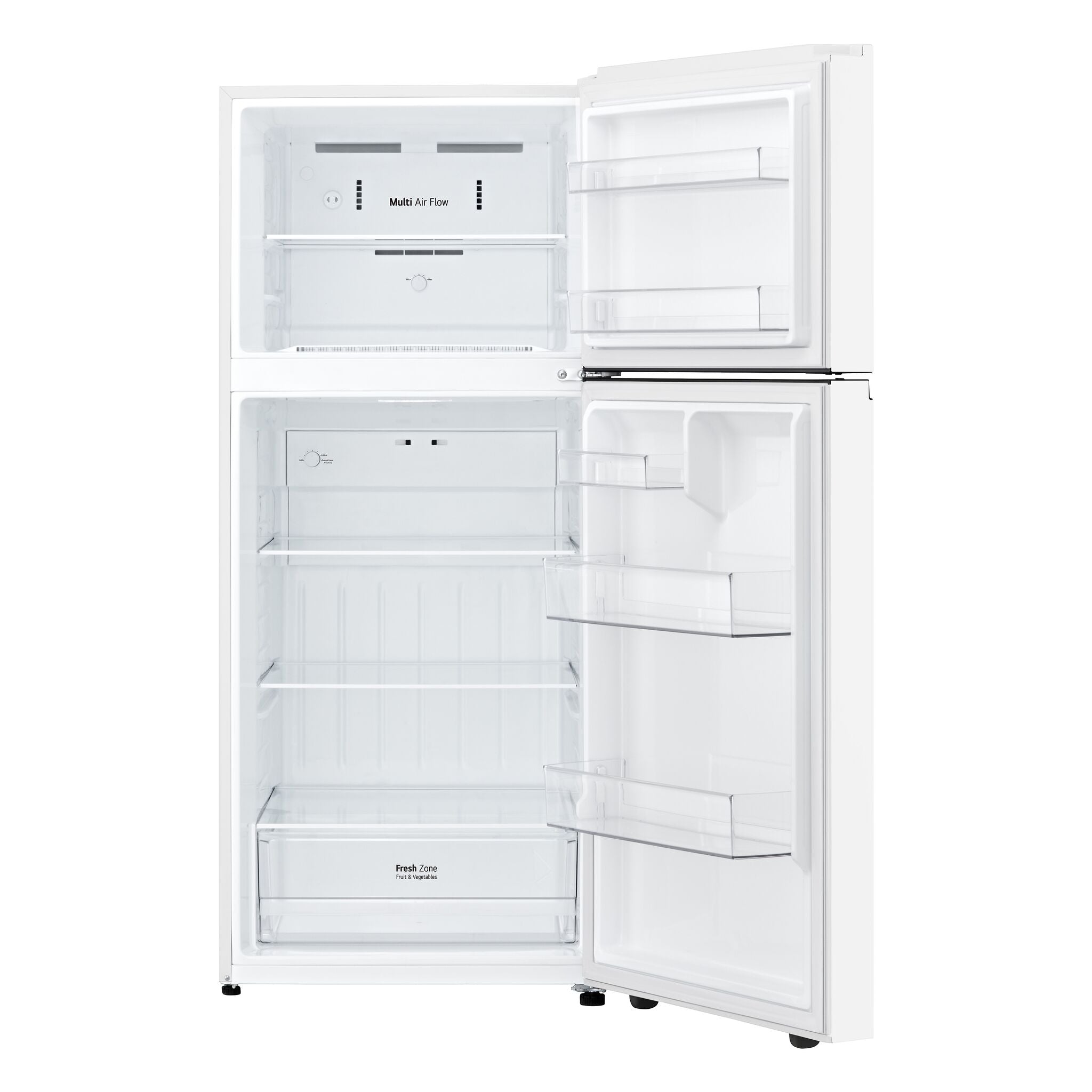 LG 27.5" 18 Cu. Ft. White Top-Freezer Refrigerator - LT18S2100W